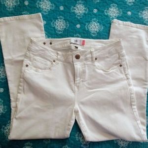Cabi white jeans size 8